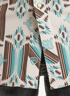 Aztec Short Sleeve Snap Down Shirt