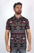 Platini | Aztec Print Polo