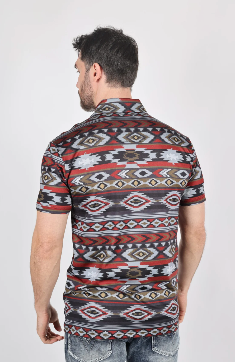 Platini | Aztec Print Polo
