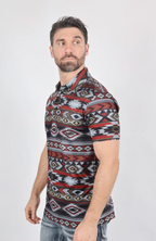 Platini | Aztec Print Polo