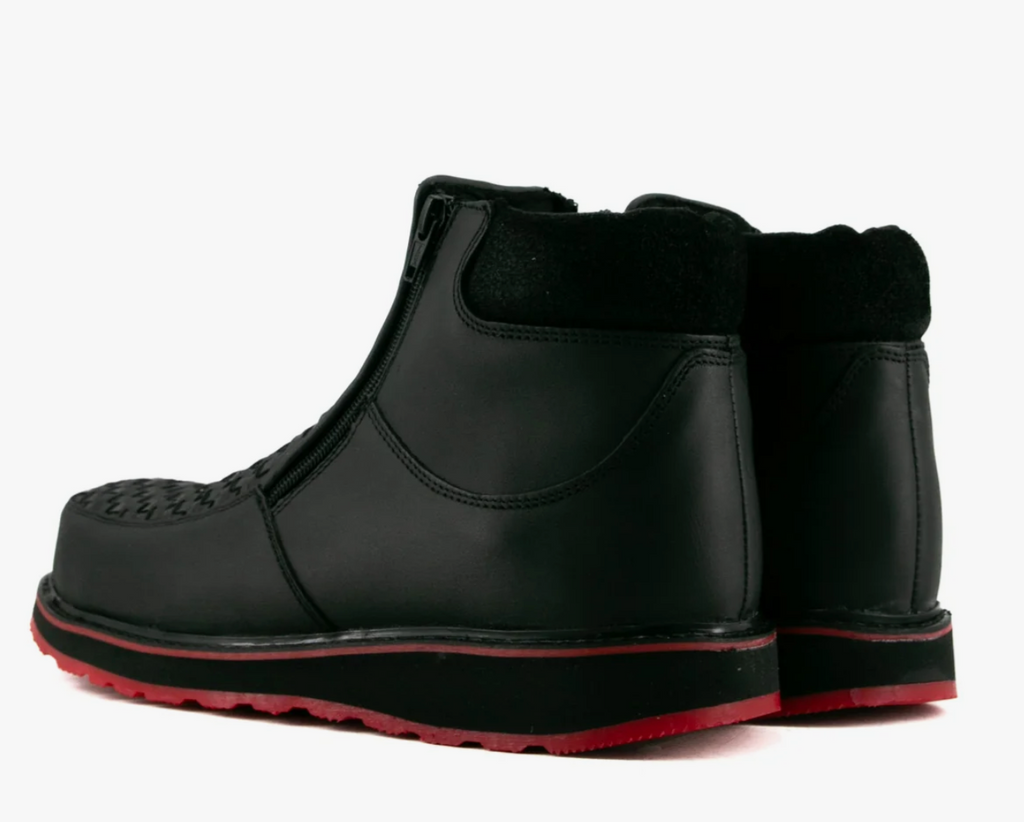 Rock'em Botin suela roja Tejido