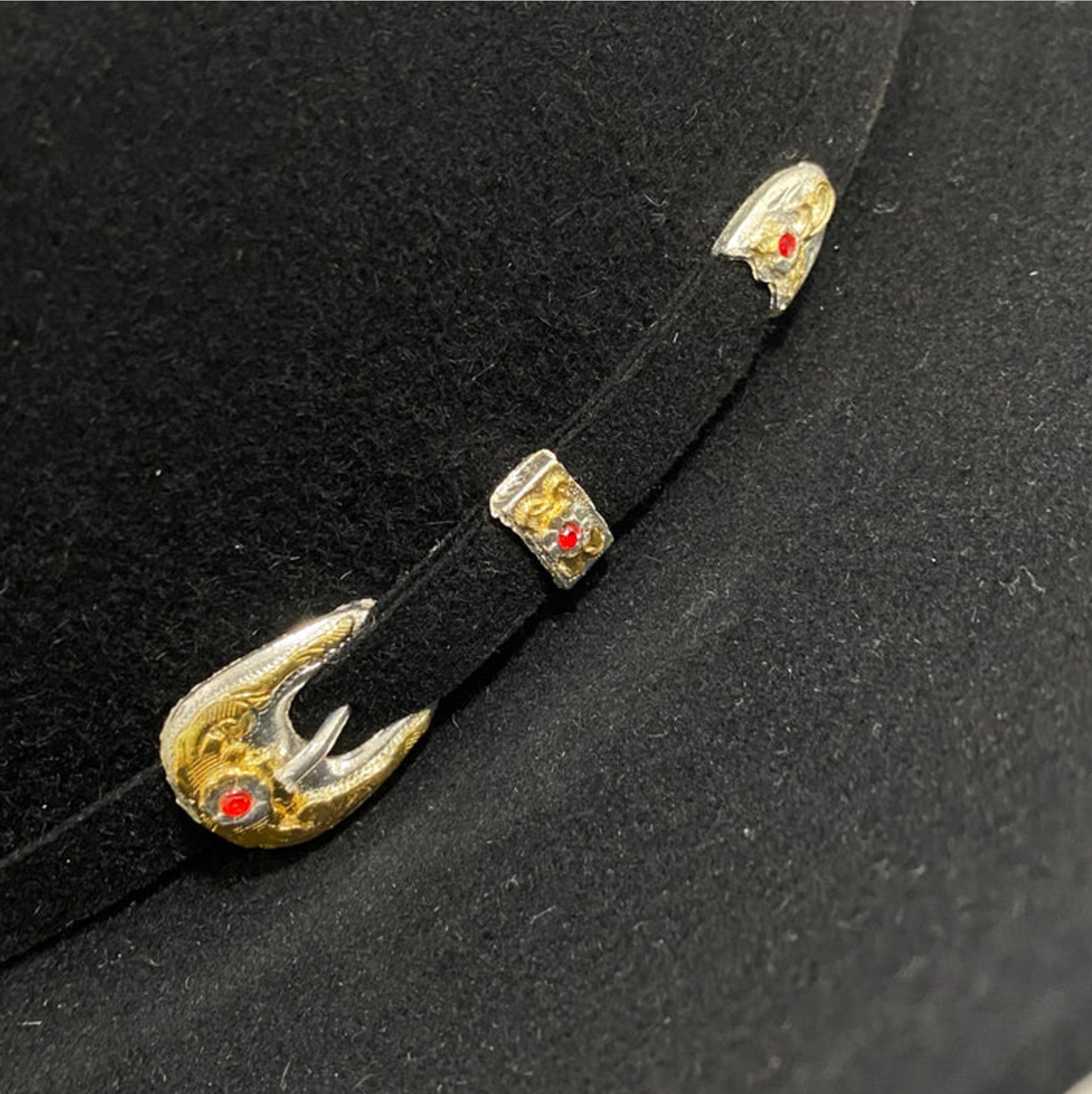 LARRY MAHAN 6X NEGRO REAL - FIELTROS PARA SOMBRERO - MF0665REAL40