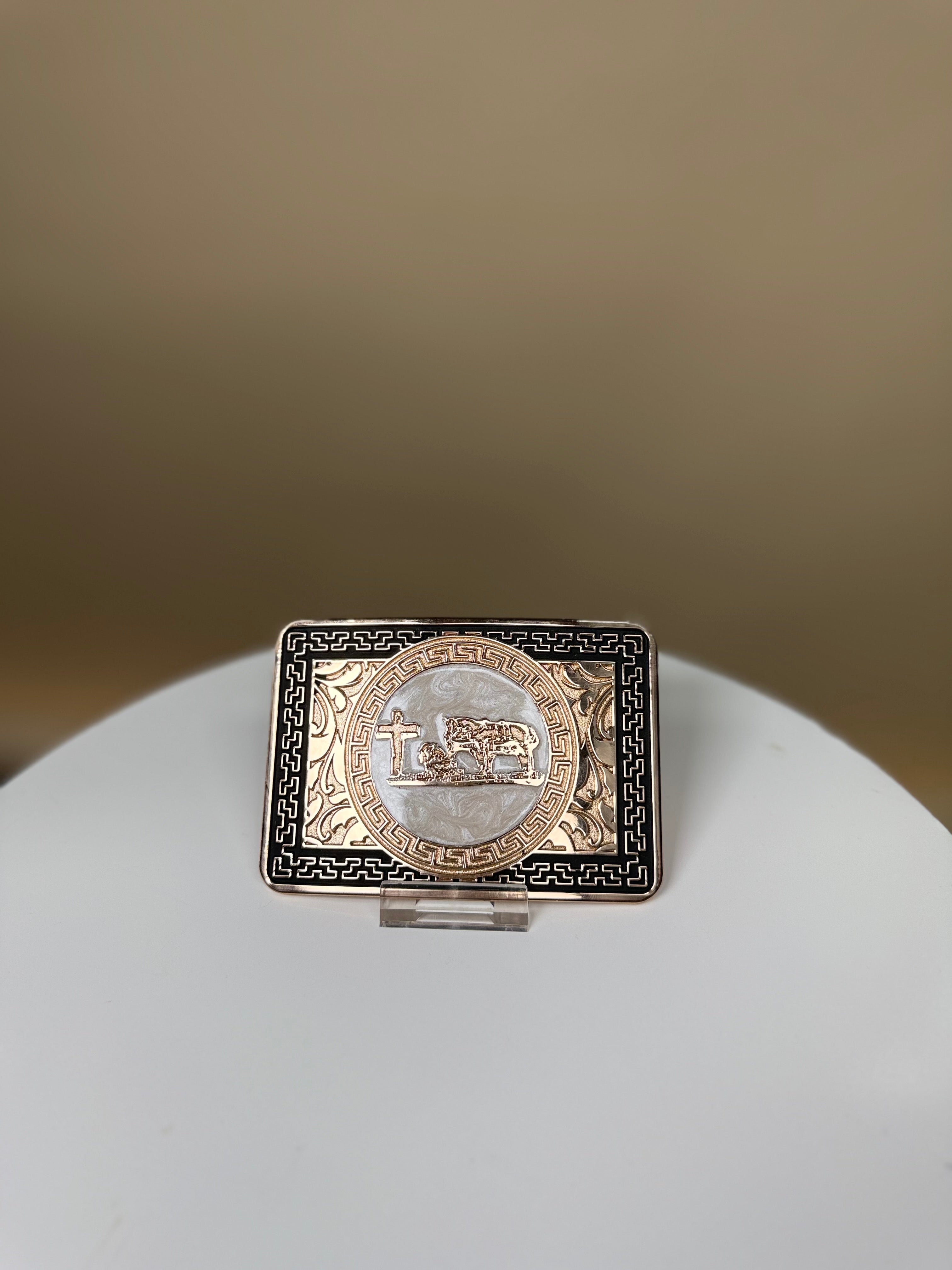 Hebilla Montana | Vaquero con caballo