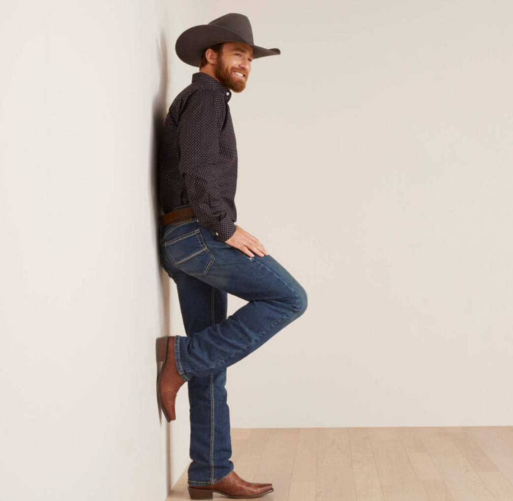 (ARIAT) CAMISA AJUSTADA VANDER