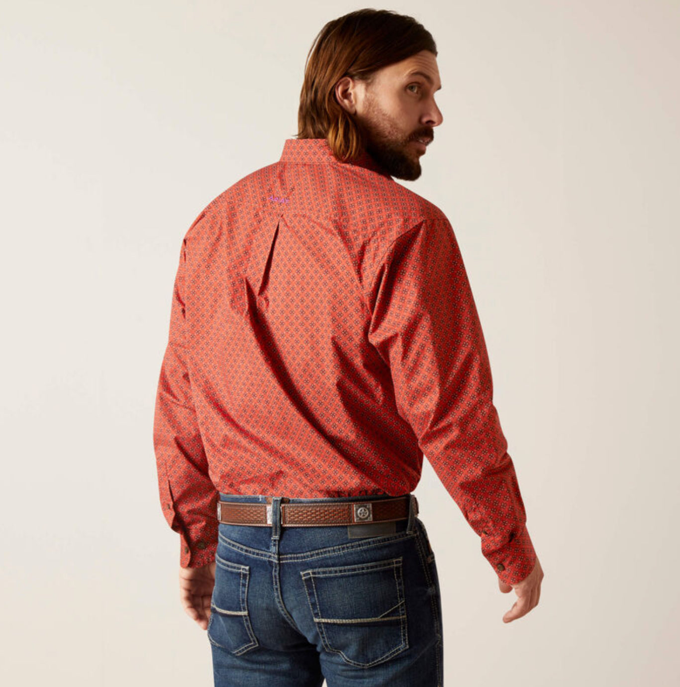 (ARIAT) CAMISA ADAPTADA CLÁSICA SAMSON