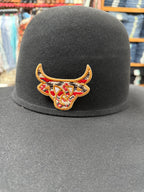 Parche de toro Maya con ternero perdido