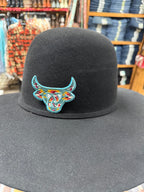 Parche de toro Maya con ternero perdido