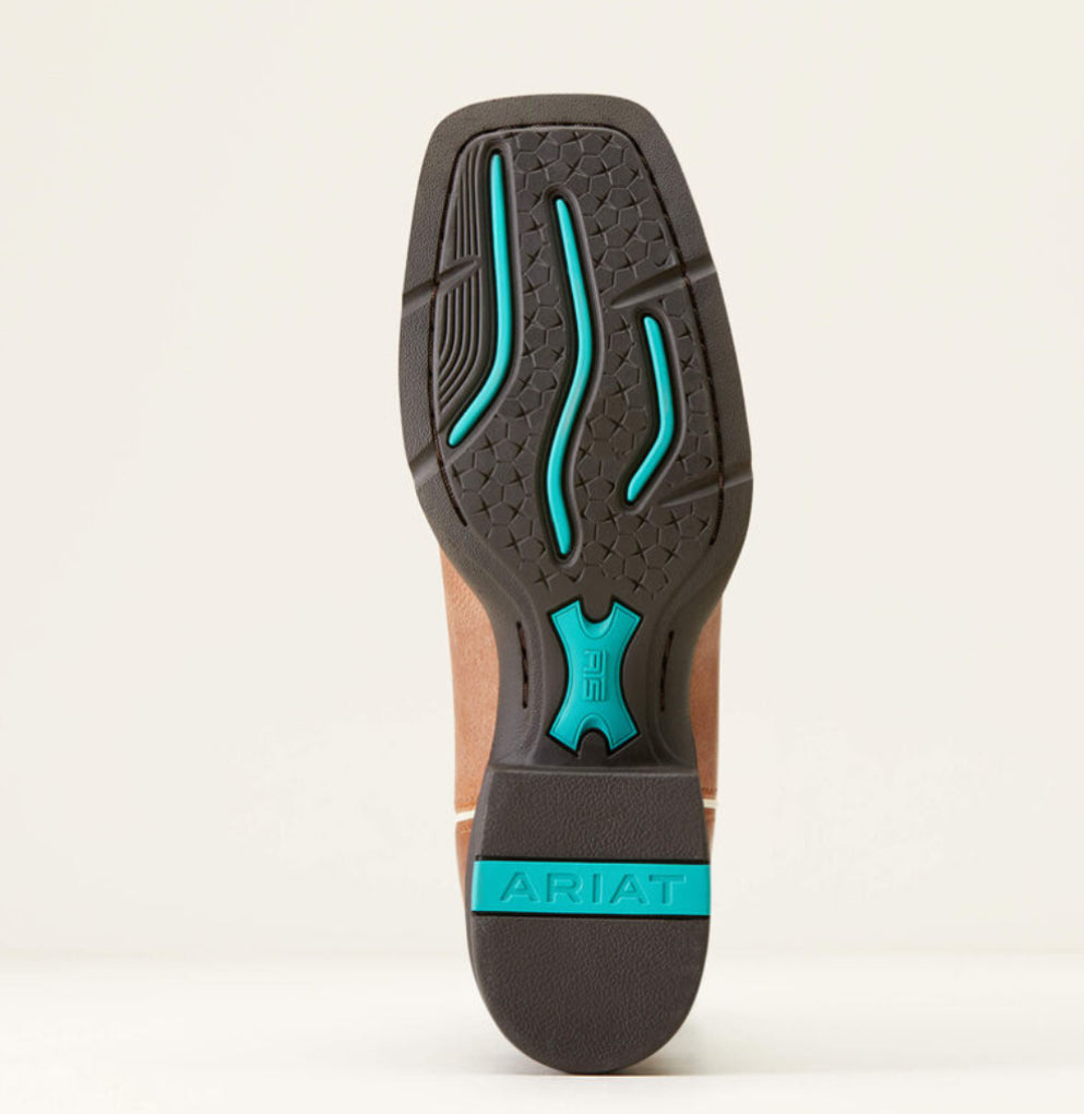 (ARIAT) ZAPATOS DE MUJER CON PUNTA CUADRADA ANCHA Y REDONDA