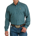 Cinch Men's Medallion Print