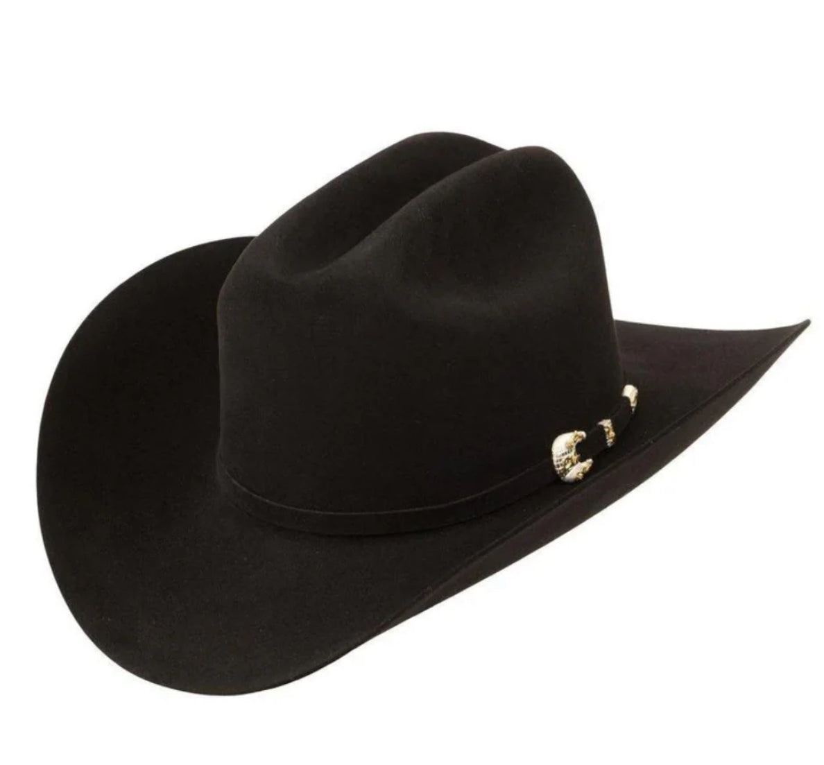 Sombrero de fieltro Larry Mahan 1000X para hombre - MF1M65IMPERIAL-BLK