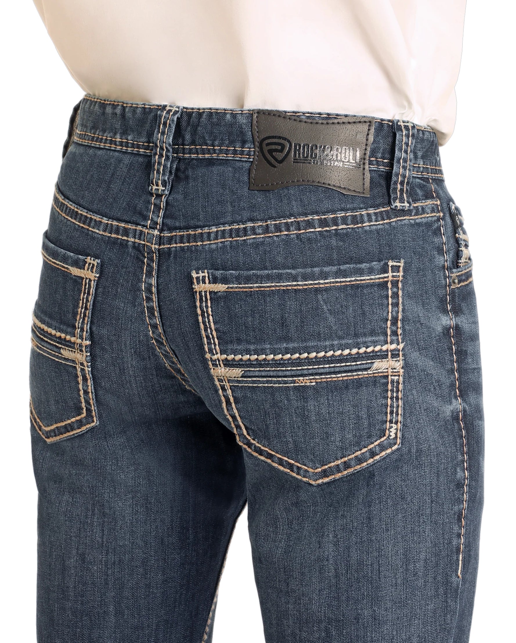 Rock &amp; Roll | Vaqueros rectos ajustados para hombre