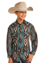 Rock & Roll | Boys Southwest Print Shirt