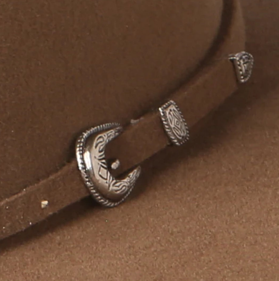 Rey del Rodeo | Sombrero de copa abierta 7X