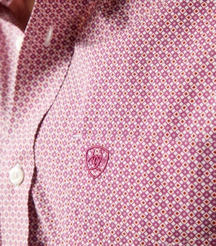 (ARIAT)Camisa clásica Vince sin arrugas