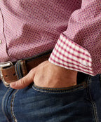 (ARIAT)Wrinkle free Vince classic fit shirt