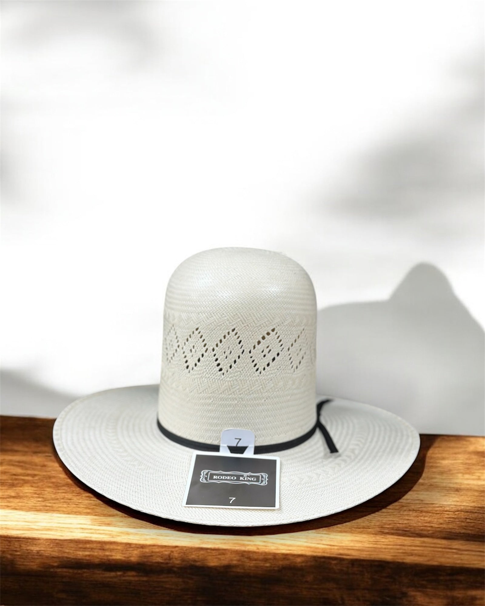 Rey del Rodeo | Corona alta de paja para hombre