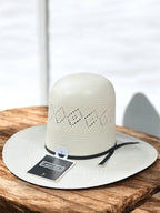 Rey del Rodeo | Corona alta de paja para hombre