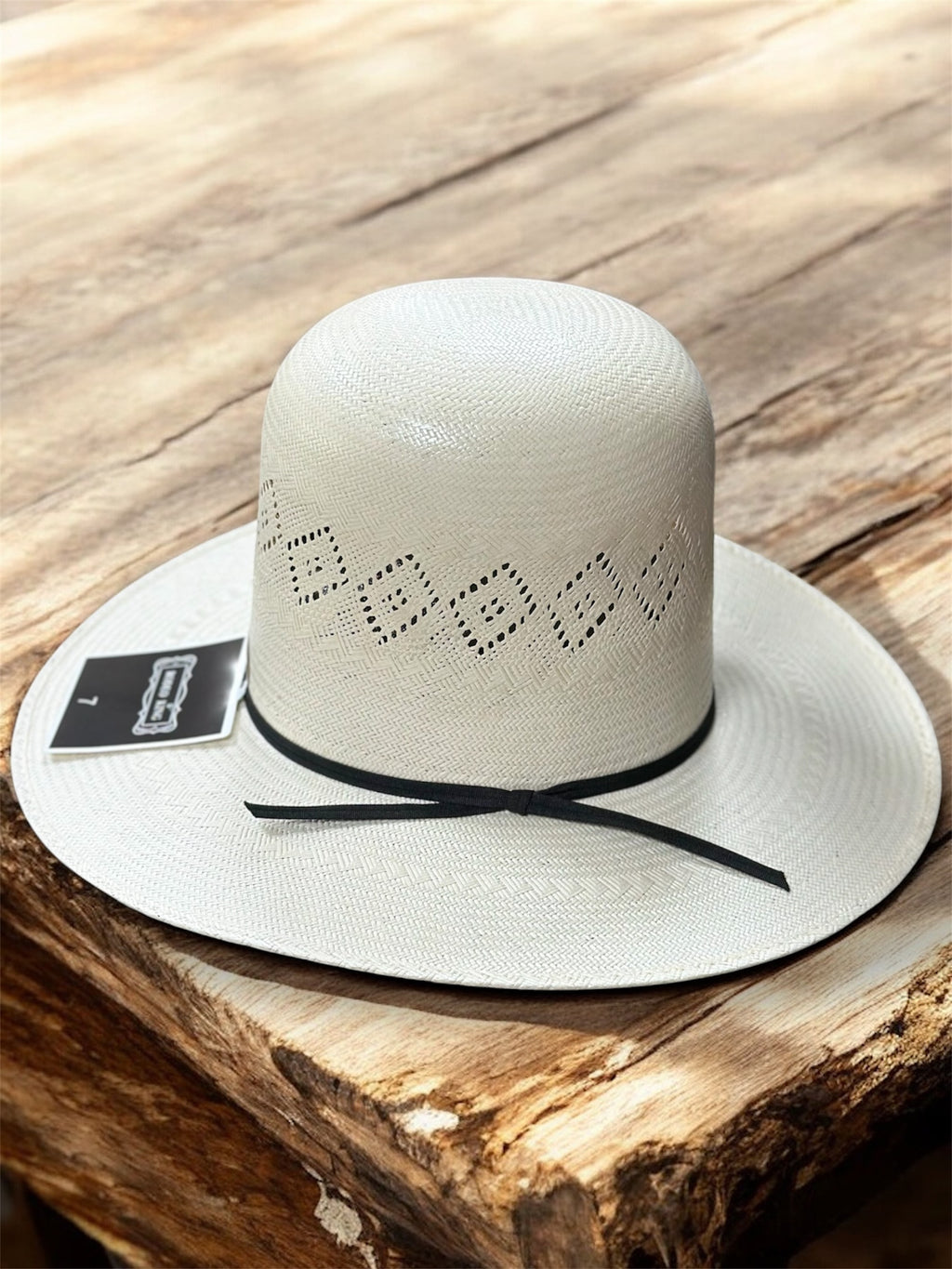 Rey del Rodeo | Corona alta de paja para hombre